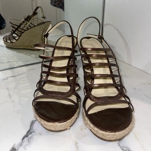 Via Spiga espadrille wedge